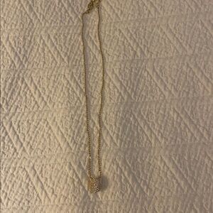 Swarovski Gold Necklace with Crystal Pendant